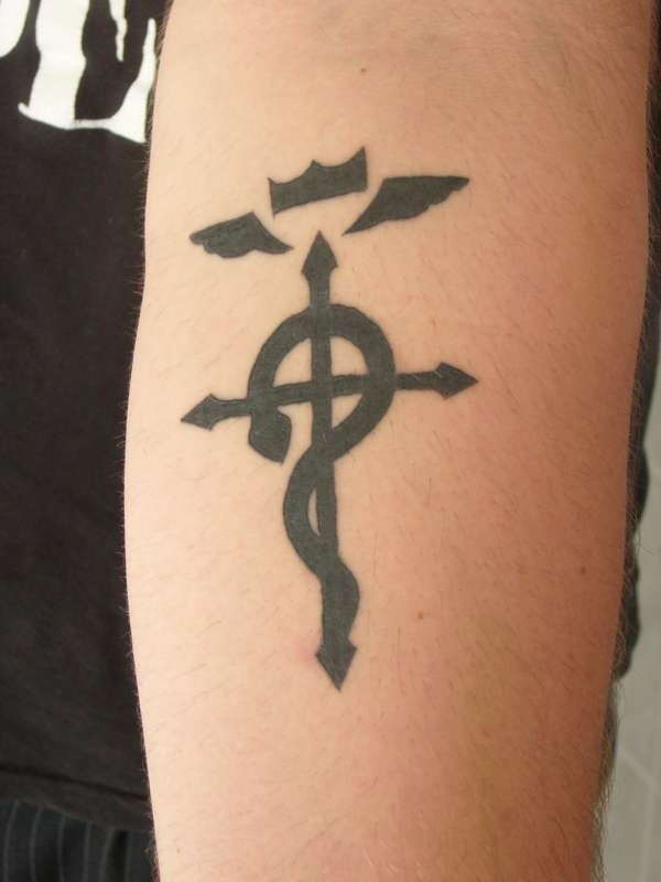 Adams Left Forearm tattoo