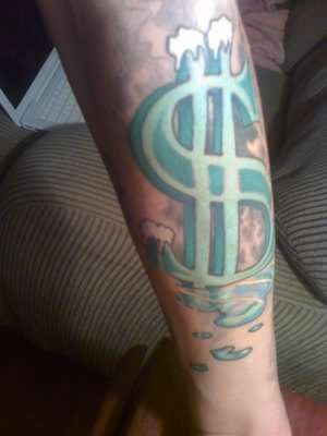 cold cash tattoo