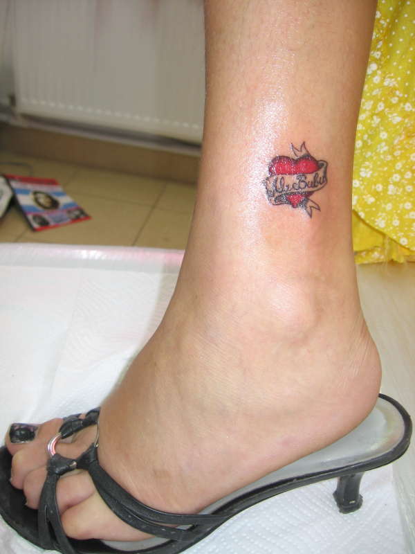 little heart tattoo