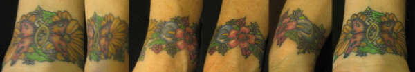 Sherrys Left Wrist tattoo