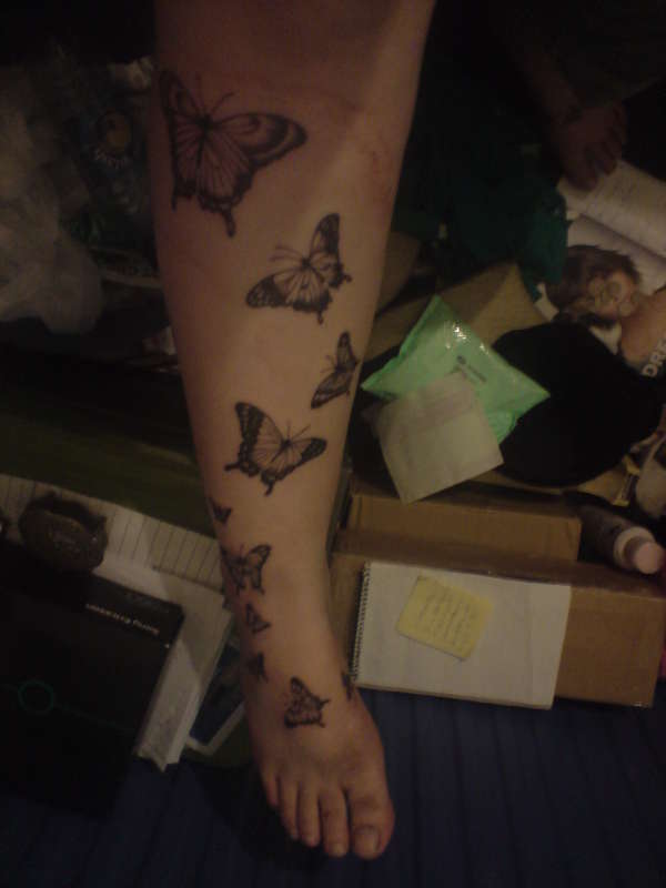 Butterflies tattoo