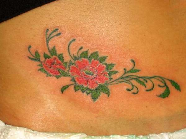little flowers tattoo