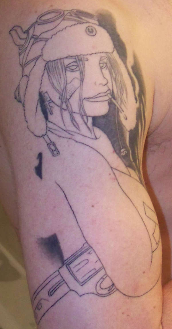 Tank Girl tattoo