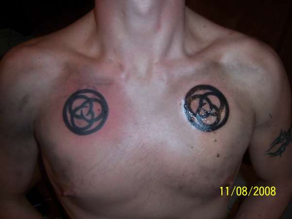 double circle tattoo