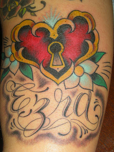 Heart Locket tattoo