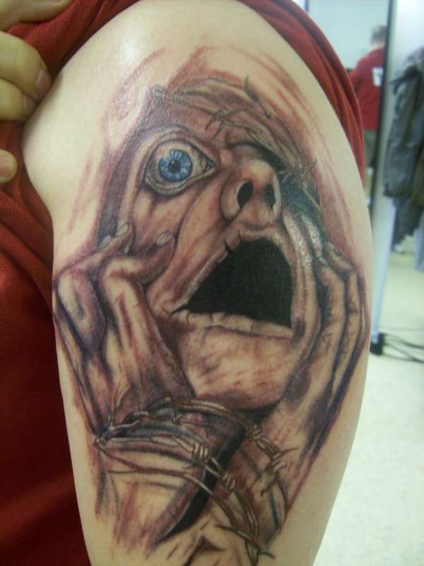 Scary tattoo
