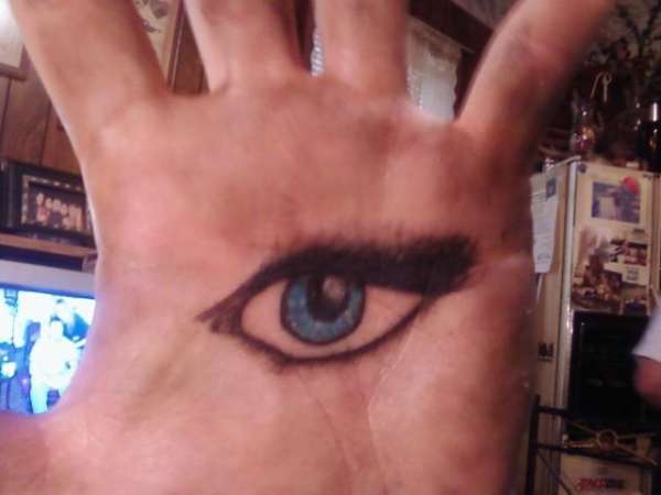 palm tattoo tattoo