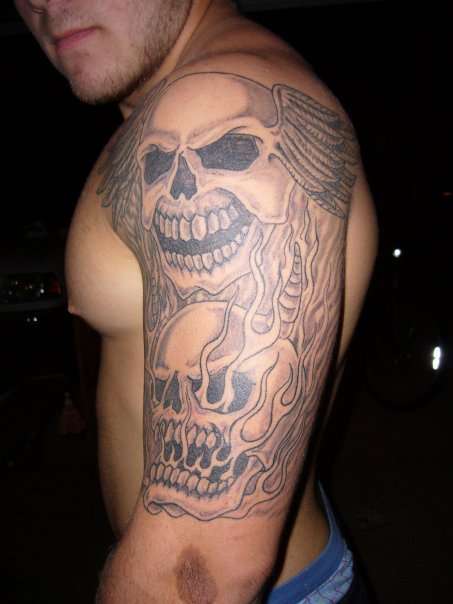 skulls tattoo