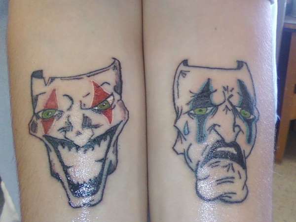 laugh now cry later tattoo