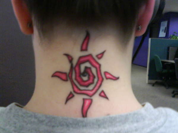 sun tattoo