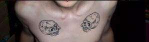 Chest Skulls tattoo