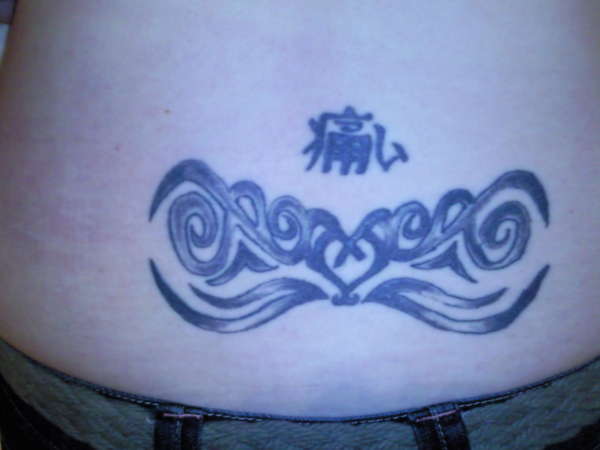 symbolising pain tattoo
