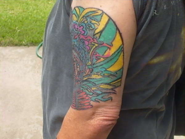 Bird of Paradise tattoo