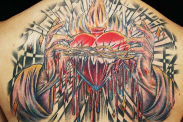 Wicked sacred heart!!! tattoo
