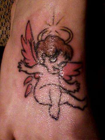 Angel Baby tattoo