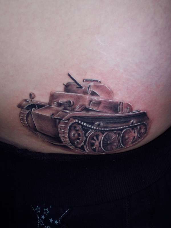 Panzer Tank tattoo