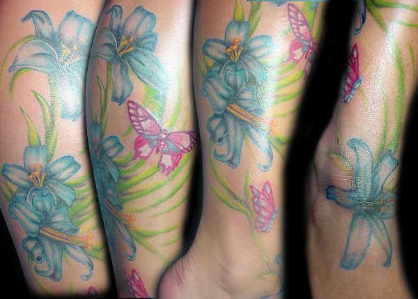 Floral Fantasy tattoo