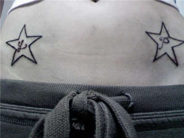 L P tattoo