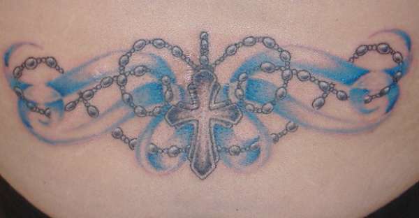 Rosary tattoo