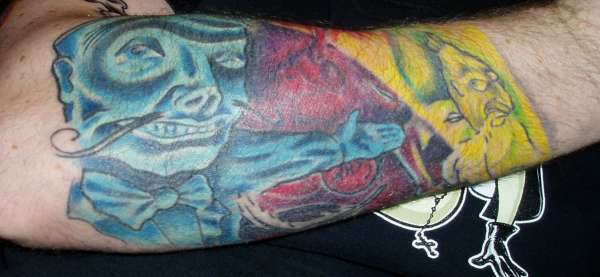 carnival barker tattoo