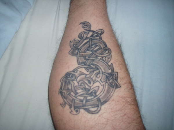 Celtic Hound tattoo