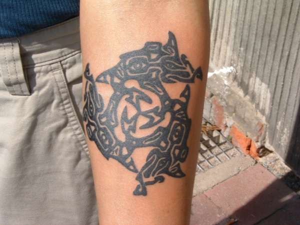 Reptile tattoo