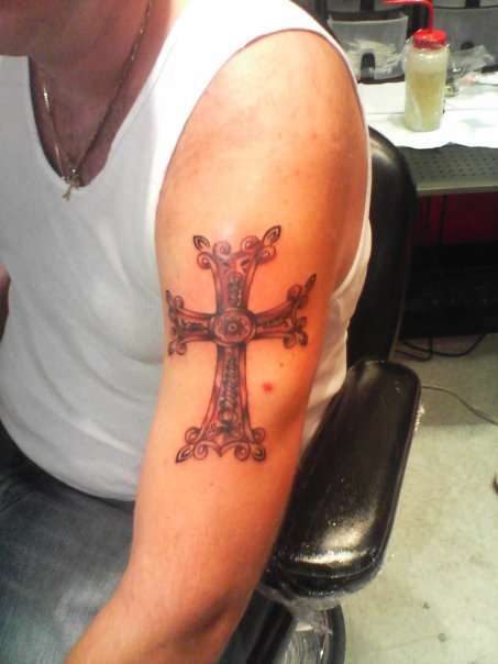 Armenian Cross tattoo