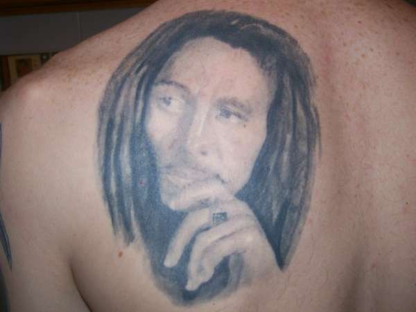 Bob Marley....The Legend tattoo