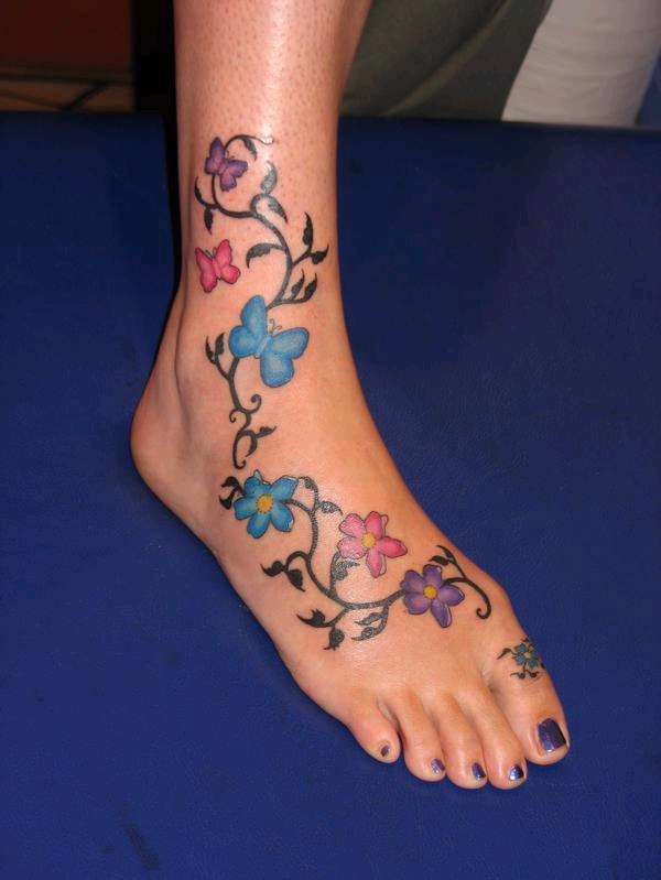 the mrs foot tattoo