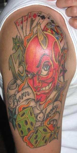 Poker tattoo tattoo