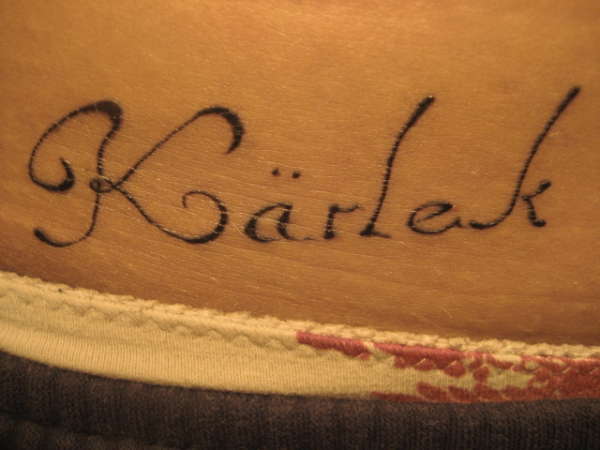 Kärlek tattoo