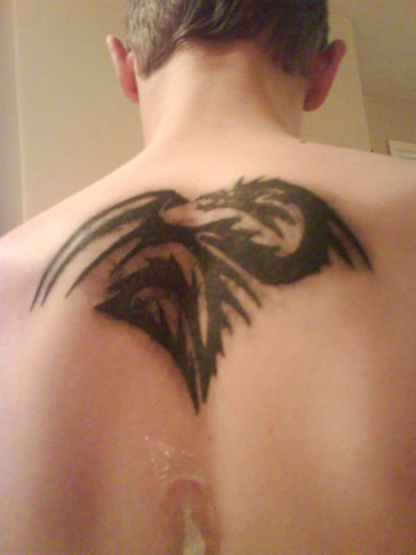 my tattoo on my back tattoo