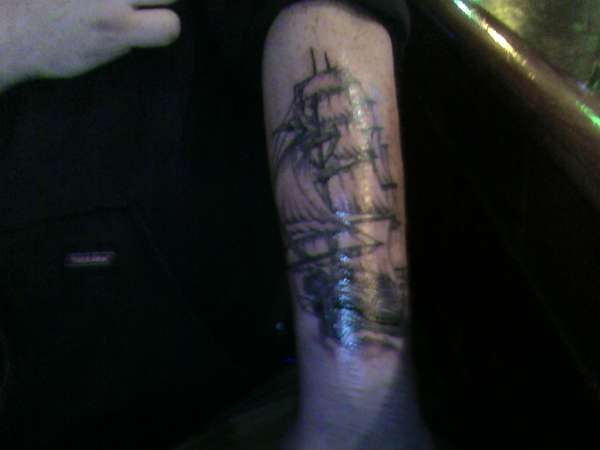 ship tattoo