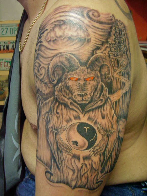 mythical theme tattoo