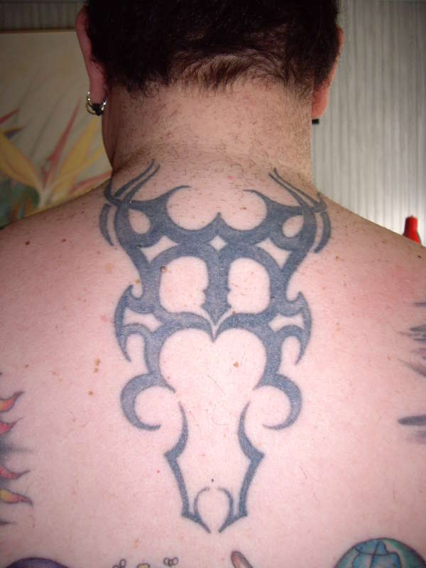trible deer tattoo
