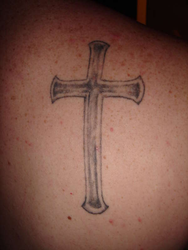 Cross tattoo