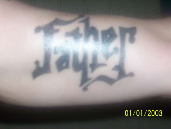 ambagram tattoo