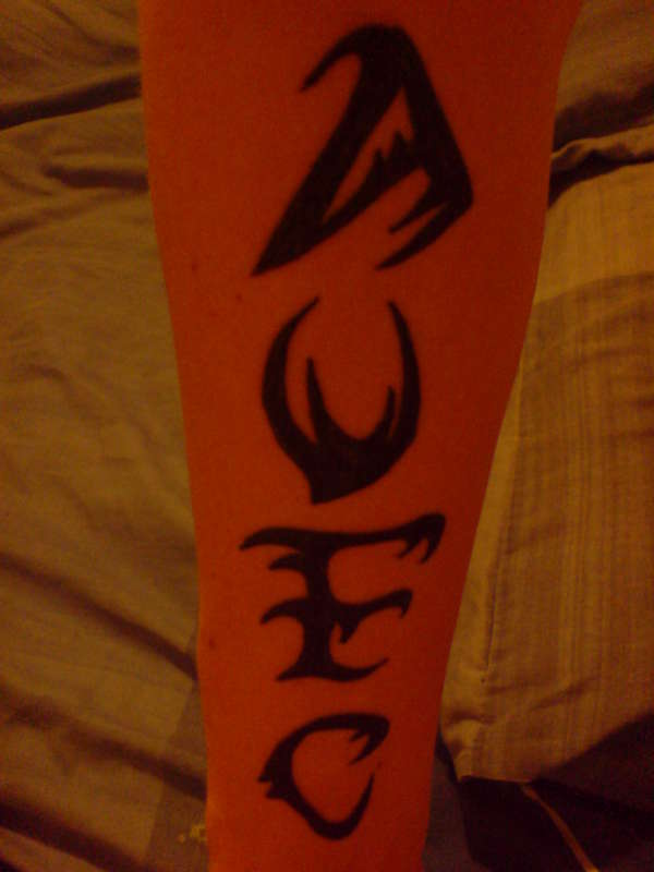 AVFC 1ST TATTOO! tattoo