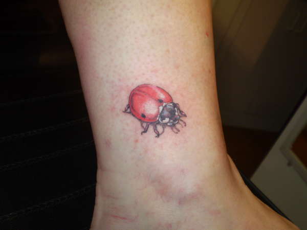 Lady Bug tattoo