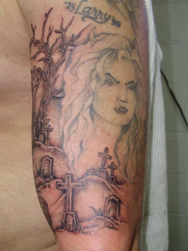 woman tattoo
