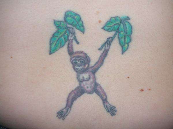My monkey tattoo