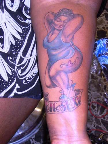 Sexy BBW tattoo