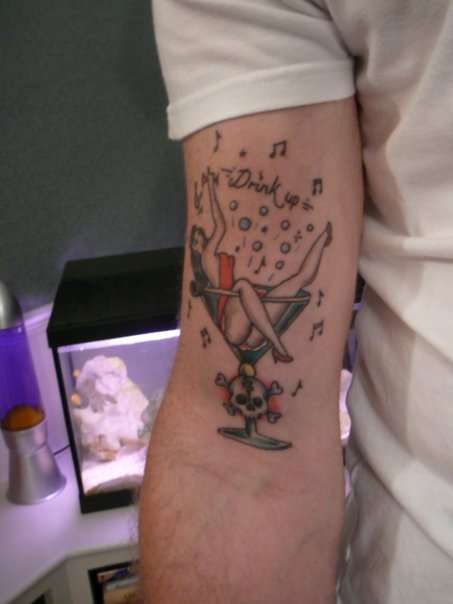 sailor jerry pin up tattoo
