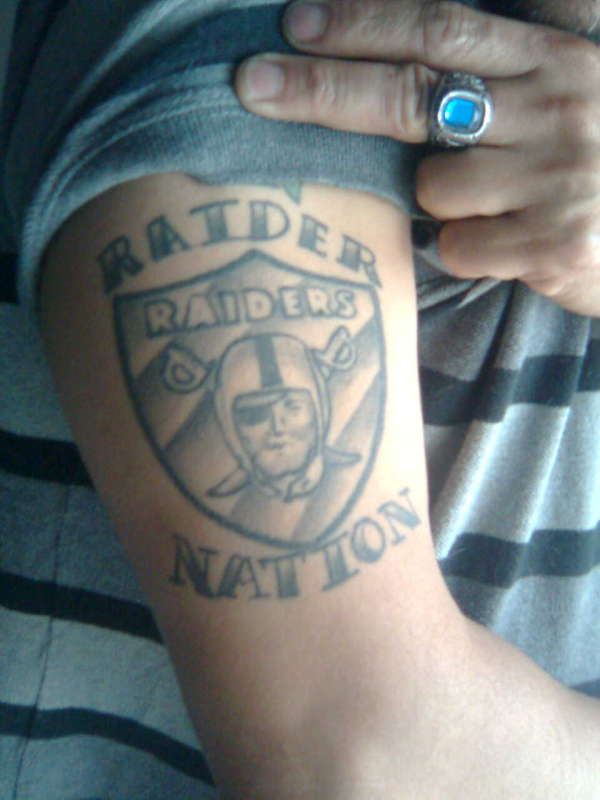 raiders nation tattoos