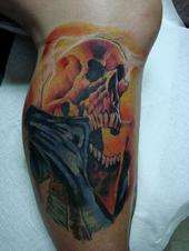 Ghostrider tattoo
