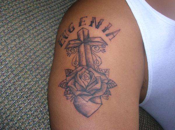 cross? tattoo
