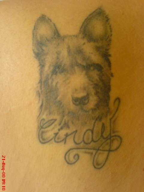 my dog tattoo