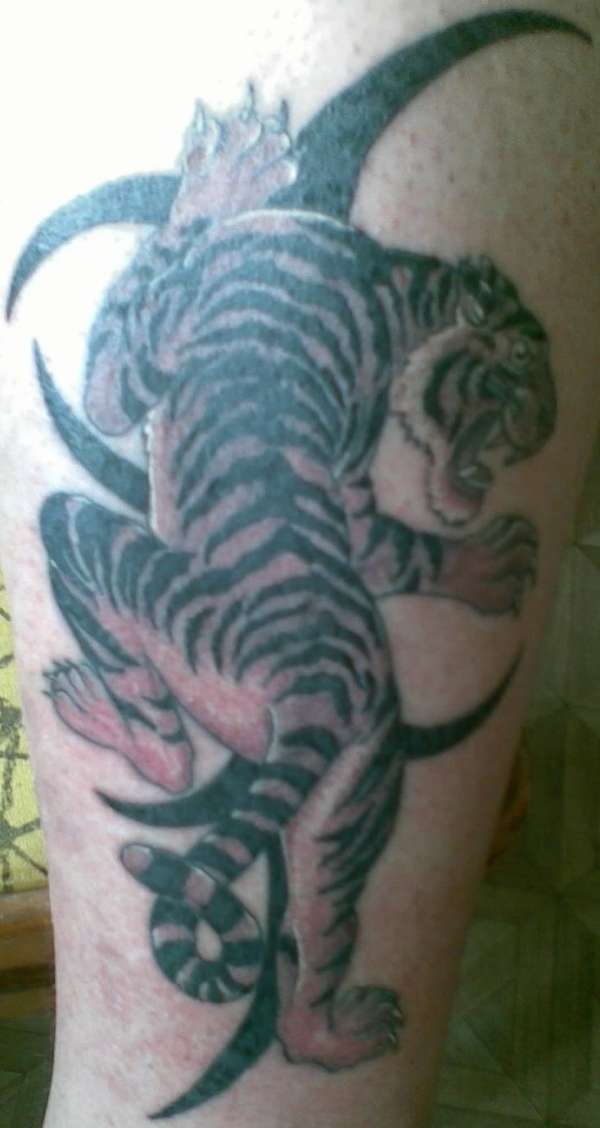 my little tiger tattoo
