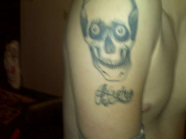 the skull tattoo