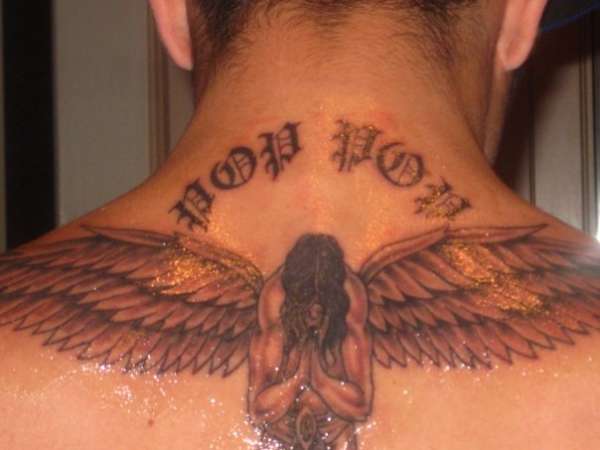 Guardian Angel 3 tattoo